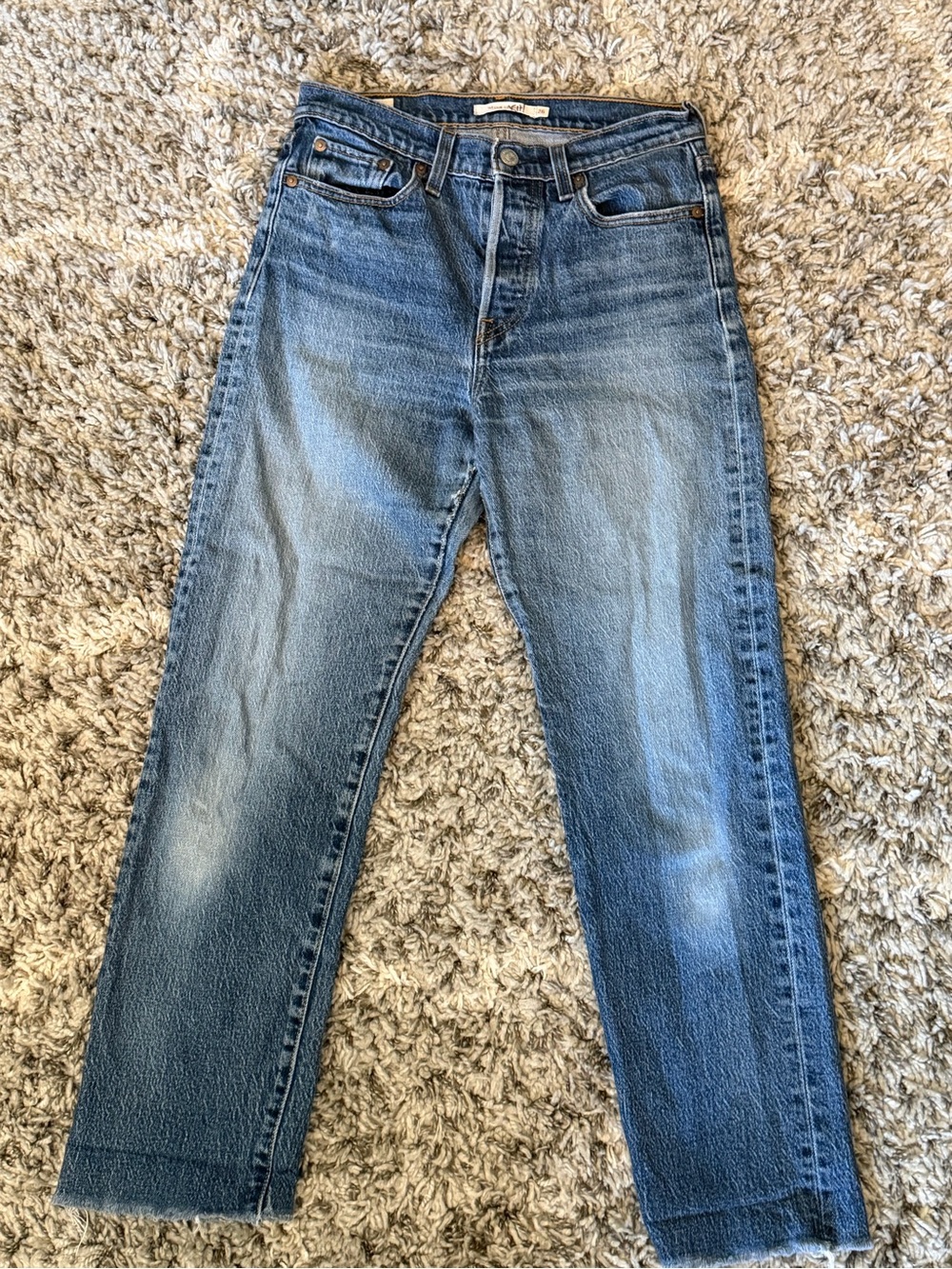 Levi's Wedgie Straight Leg Jeans US 26